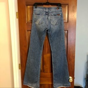 7 For All Mankind Dojo jeans, size 26x33.5